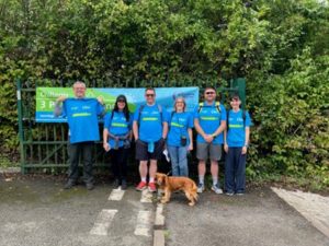 The Team on the chiltern 3 peaks